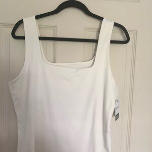 Nine West Cream Sculpting Tank Top